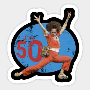 Sally omalley - I'm 50th birthday Sticker